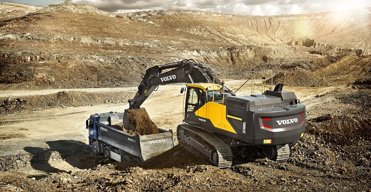 Escavadeira hidráulica Volvo EC480
